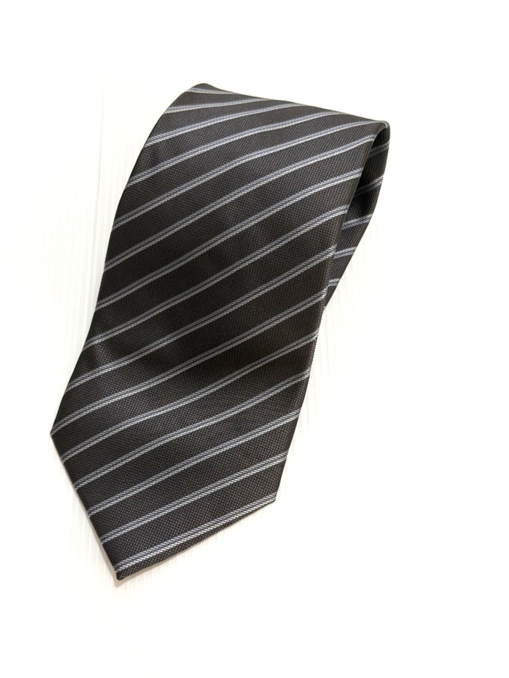 Paul Smith London 100% Silk Striped Tie - Hand Made
